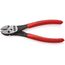  KNIPEX TwinForce® Hochleistungs-Seitenschneider KNIPEX 73 71 180 TwinForce® Hochleistungs-Seitenschneider mit Kunststoff überzogen schwarz atramentiert 180 mm 12380491