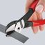  KNIPEX TwinForce® Hochleistungs-Seitenschneider KNIPEX 73 71 180 TwinForce® Hochleistungs-Seitenschneider mit Kunststoff überzogen schwarz atramentiert 180 mm 12380491
