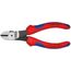  Schneidende Zangen Kraft-Seitenschneider KNIPEX 74 02 140 Kraft-Seitenschneider mit Mehrkomponenten-Hüllen schwarz atramentiert 140 mm 12380489
