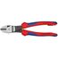  Schneidende Zangen Kraft-Seitenschneider KNIPEX 74 02 200 T Kraft-Seitenschneider mit Mehrkomponenten-Hüllen, mit integrierter Befestigungsöse zum Anbringen einer Absturzsicherung schwarz atramentiert 200 mm 12380479