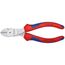  Schneidende Zangen Kraft-Seitenschneider KNIPEX 74 05 160 Kraft-Seitenschneider mit Mehrkomponenten-Hüllen verchromt 160 mm 12380477