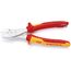  Schneidende Zangen Kraft-Seitenschneider KNIPEX 74 06 200 T Kraft-Seitenschneider isoliert mit Mehrkomponenten-Hüllen, VDE-geprüft; mit integrierter isolierter Befestigungsöse zum Anbringen einer Absturzsicherung verchromt 200 mm 12380483