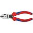  Schneidende Zangen Kraft-Seitenschneider KNIPEX 74 12 160 Kraft-Seitenschneider mit Mehrkomponenten-Hüllen schwarz atramentiert 160 mm 12380464
