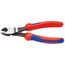  Schneidende Zangen KNIPEX 74 12 180 Kraft-Seitenschneider mit Mehrkomponenten-Hüllen schwarz atramentiert 180 mm 12380303