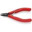  Elektronik-Seitenschneider KNIPEX 75 52 125 Elektronik-Seitenschneider mit Kunststoff-Hüllen brüniert 125 mm 12380544