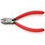 Seitenschneider für Elektromechaniker KNIPEX 76 01 125 Seitenschneider für Elektromechaniker mit Kunststoff überzogen schwarz atramentiert 125 mm 12380549
