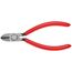  Seitenschneider für Elektromechaniker KNIPEX 76 01 125 Seitenschneider für Elektromechaniker mit Kunststoff überzogen schwarz atramentiert 125 mm 12380549
