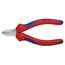  Seitenschneider für Elektromechaniker KNIPEX 76 05 125 Seitenschneider für Elektromechaniker mit Mehrkomponenten-Hüllen verchromt 125 mm 12380550