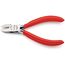  Elektronik-Seitenschneider mit durchgestecktem Gelenk KNIPEX 77 01 130 Elektronik-Seitenschneider mit Kunststoff überzogen 130 mm 12380559