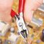  Elektronik-Seitenschneider mit durchgestecktem Gelenk KNIPEX 77 11 115 Elektronik-Seitenschneider mit rutschhemmendem Kunststoff überzogen 115 mm 12380567