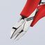  Elektronik-Seitenschneider mit durchgestecktem Gelenk KNIPEX 77 21 115 N Elektronik-Seitenschneider mit durchgestecktem Gelenk mit Kunststoff überzogen 115 mm 12380569