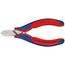  Elektronik-Seitenschneider mit durchgestecktem Gelenk KNIPEX 77 22 115 Elektronik-Seitenschneider mit Mehrkomponenten-Hüllen 115 mm 12380564