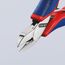  Elektronik-Seitenschneider mit durchgestecktem Gelenk KNIPEX 77 22 115 Elektronik-Seitenschneider mit Mehrkomponenten-Hüllen 115 mm 12380564