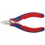  Elektronik-Seitenschneider mit durchgestecktem Gelenk KNIPEX 77 32 115 Elektronik-Seitenschneider mit Mehrkomponenten-Hüllen 115 mm 12380558