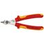  Electronic Super Knips® KNIPEX 78 06 125 Electronic Super Knips® VDE isoliert mit Mehrkomponenten-Hüllen, VDE-geprüft 125 mm 12380587