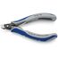  Präzisions-Elektronik-Seitenschneider KNIPEX 79 02 120 Präzisions-Elektronik-Seitenschneider mit Mehrkomponenten-Hüllen brüniert 120 mm 12380613