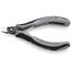  Präzisions-Elektronik-Seitenschneider ESD KNIPEX 79 32 125 ESD Präzisions-Elektronik-Seitenschneider ESD mit Mehrkomponenten-Hüllen brüniert 125 mm 12380602