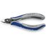  Präzisions-Elektronik-Seitenschneider KNIPEX 79 42 125 Z Präzisions-Elektronik-Seitenschneider mit Mehrkomponenten-Hüllen brüniert 125 mm 12380617