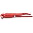  Rohrzangen 90° KNIPEX 83 10 015 Rohrzange 90° rot pulverbeschichtet 420 mm 12381238