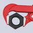  Rohrzangen 90° KNIPEX 83 10 010 Rohrzange 90° rot pulverbeschichtet 310 mm 12381236