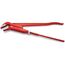  Rohrzangen 45° KNIPEX 83 20 020 Rohrzange 45° rot pulverbeschichtet 570 mm 12381241