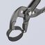  Federbandschellenzangen KNIPEX 85 51 180 A Federbandschellenzange mit rutschhemmendem Kunststoff überzogen grau atramentiert 180 mm 12381273