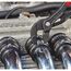  Schlauchschellenzangen für Click-Schellen KNIPEX 85 51 250 C Schlauchschellenzange für Click-Schellen mit rutschhemmendem Kunststoff überzogen grau atramentiert 250 mm 12381258