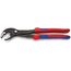  KNIPEX Cobra® Hightech-Wasserpumpenzangen KNIPEX 87 02 300 Cobra® Hightech-Wasserpumpenzange mit Mehrkomponenten-Hüllen grau atramentiert 300 mm 12381215