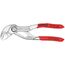  KNIPEX Cobra® Hightech-Wasserpumpenzangen KNIPEX 87 03 125 Cobra® Hightech-Wasserpumpenzange mit rutschhemmendem Kunststoff überzogen verchromt 125 mm 12381206