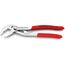  KNIPEX Cobra® Hightech-Wasserpumpenzangen KNIPEX 87 03 180 Cobra® Hightech-Wasserpumpenzange mit rutschhemmendem Kunststoff überzogen verchromt 180 mm 12381208