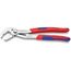  KNIPEX Cobra® Hightech-Wasserpumpenzangen KNIPEX 87 05 250 Cobra® Hightech-Wasserpumpenzange mit schlanken Mehrkomponenten-Hüllen verchromt 250 mm 12381205