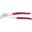  KNIPEX Cobra® Hightech-Wasserpumpenzangen KNIPEX 87 05 250 Cobra® Hightech-Wasserpumpenzange mit schlanken Mehrkomponenten-Hüllen verchromt 250 mm 12381205