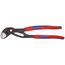  KNIPEX Cobra® QuickSet Hightech-Wasserpumpenzange KNIPEX 87 22 250 Cobra® QuickSet Hightech-Wasserpumpenzange mit schlanken Mehrkomponenten-Hüllen grau atramentiert 250 mm 12381263