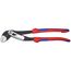  KNIPEX Alligator® Wasserpumpenzangen KNIPEX 88 02 300 T Alligator® Wasserpumpenzange mit Mehrkomponenten-Hüllen, mit integrierter Befestigungsöse zum Anbringen einer Absturzsicherung schwarz atramentiert 300 mm 12381197