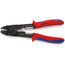  Crimpzangen KNIPEX 97 21 215 B Crimpzange mit Mehrkomponenten-Hüllen schwarz lackiert 230 mm 12380646