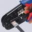  Crimpzange für Westernstecker KNIPEX 97 51 10 Crimpzange für Westernstecker mit Mehrkomponenten-Hüllen brüniert 190 mm 12380726