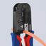  Crimpzange für Westernstecker KNIPEX 97 51 10 Crimpzange für Westernstecker mit Mehrkomponenten-Hüllen brüniert 190 mm 12380726