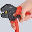  Crimpzangen auch für Zweihandbedienung KNIPEX 97 52 05 Crimpzange auch für Zweihandbedienung mit rutschhemmenden Kunststoff-Hüllen brüniert 250 mm 12380731