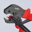  Crimpzangen auch für Zweihandbedienung KNIPEX 97 52 18 Crimpzange auch für Zweihandbedienung mit rutschhemmendem Kunststoff überzogen brüniert 250 mm 12380738