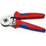  Selbsteinstellende Crimpzangen für Aderendhülsen mit Seiteneinführung KNIPEX 97 55 04 SB Selbsteinstellende Crimpzange für Aderendhülsen mit Seiteneinführung mit Mehrkomponenten-Hüllen verchromt 180 mm 12380787