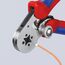  Selbsteinstellende Crimpzangen für Aderendhülsen mit Seiteneinführung KNIPEX 97 55 04 SB Selbsteinstellende Crimpzange für Aderendhülsen mit Seiteneinführung mit Mehrkomponenten-Hüllen verchromt 180 mm 12380787