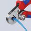  Selbsteinstellende Crimpzangen für Aderendhülsen mit Seiteneinführung KNIPEX 97 55 04 SB Selbsteinstellende Crimpzange für Aderendhülsen mit Seiteneinführung mit Mehrkomponenten-Hüllen verchromt 180 mm 12380787
