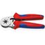  Selbsteinstellende Crimpzangen für Aderendhülsen mit Seiteneinführung KNIPEX 97 55 14 Selbsteinstellende Crimpzange für Aderendhülsen mit Seiteneinführung mit Mehrkomponenten-Hüllen verchromt 180 mm 12380777