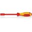  Steckschlüssel mit Schraubendreher-Griff KNIPEX 98 03 09 Steckschlüssel mit Schraubendreher-Griff isolierender Mehrkomponenten-Griff, VDE-geprüft brüniert 237 mm 12381406