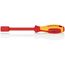  Steckschlüssel mit Schraubendreher-Griff KNIPEX 98 03 12 Steckschlüssel mit Schraubendreher-Griff isolierender Mehrkomponenten-Griff, VDE-geprüft brüniert 237 mm 12381402