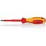  Schraubendreher für Kreuzschlitzschrauben Phillips® KNIPEX 98 24 02 Schraubendreher für Kreuzschlitzschrauben Phillips® isolierender Mehrkomponenten-Griff, VDE-geprüft brüniert 212 mm 12381426