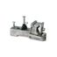  LWSE 1601 Lissmac LWSH 1200/1201/1600 V-Schienenbock Alu flach 12382417
