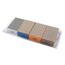  Schleifpad Nozar Diamant-Handpadset, 4-tlg., mittel - fein, 90x55mm 12446420