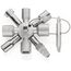  Schaltschrank-Schlüssel KNIPEX 00 11 01 TwinKey® für gängige Schränke und Absperrsysteme 92 mm 12380306