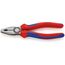  Kombizangen KNIPEX 03 02 180 Kombizange mit Mehrkomponenten-Hüllen schwarz atramentiert 180 mm 12380251